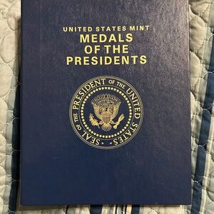 Vintage United States Medals of the Presidents Album